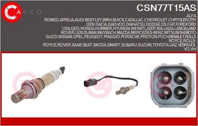 SONDA LAMBDA CASCO CSN77T15AS