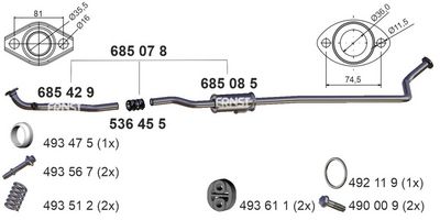 MITTELSCHALLDäMPFER
