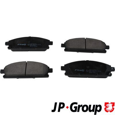 Комплект тормозных колодок, дисковый тормоз JP GROUP 4063604310 для INFINITI QX4