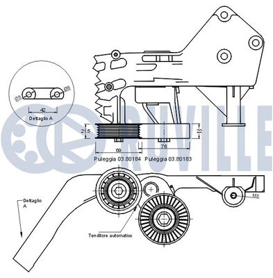 INTINZATOR CUREA CUREA DISTRIBUTIE RUVILLE 541535 1