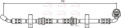 Brake Hose APEC HOS3344