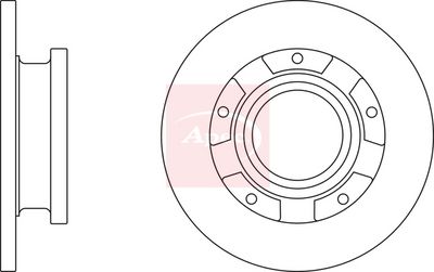 APEC Brake Disc DSK2978