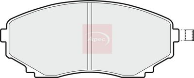APEC Brake Pad Set, disc brake PAD1026
