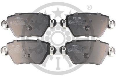Zestaw klocków hamulcowych, hamulce tarczowe OPTIMAL BP-12249