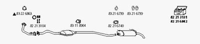 ABGASANLAGE HJS CI47