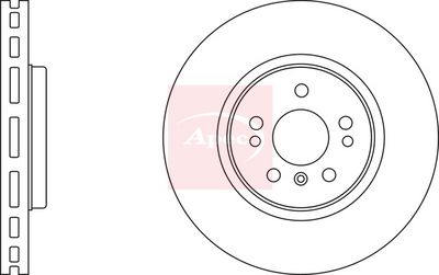 APEC Brake Disc DSK2366