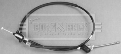 Cable Pull, parking brake Borg & Beck BKB2493