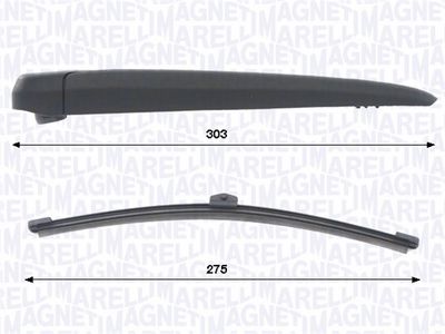 к-кт рамена за чистачки, стъклопочистване MAGNETI MARELLI 000723180462