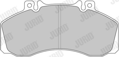 Комплект тормозных колодок, дисковый тормоз JURID 2983509560 для MERCEDES-BENZ T2/LN1