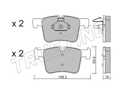 SET PLACUTE FRANA FRANA DISC TRUSTING 9770