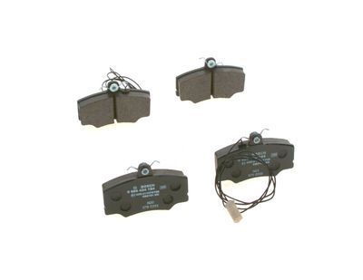 BREMSBELAGSATZ SCHEIBENBREMSE BOSCH 0986424184 29