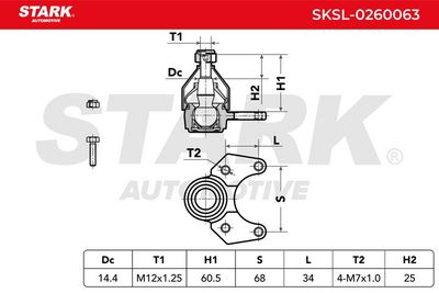 Шарнири STARK SKSL-0260063