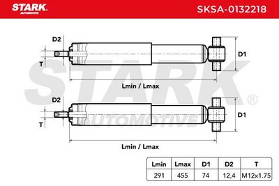 амортисьор STARK SKSA-0132218