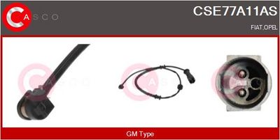 SENZOR DE AVERTIZARE UZURA PLACUTE DE FRANA