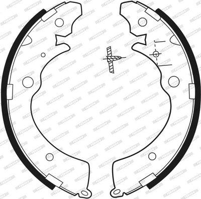 BREMSBACKENSATZ FERODO FSB318 2