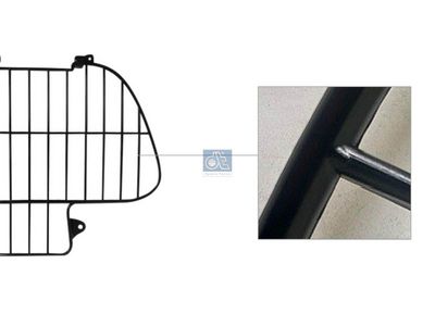 Onder koplamp streep Rechts past: MERCEDES ACTROS MP2 / MP3 10.02-