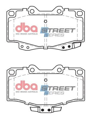 DBA Australia DB1149SS Тормозные колодки и сигнализаторы для TOYOTA HILUX V Пикап (_N_, KZN1_, VZN1_) 2.4 D (LN5_, LN85, LN90)