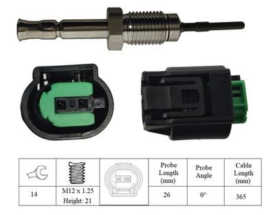 датчик, температура на изгорелите газове LUCAS LGS6051