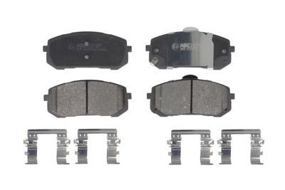 Remblokken set Voor , past: HYUNDAI ELANTRA VII  KIA NIRO II 1.6-Electric 03.20-