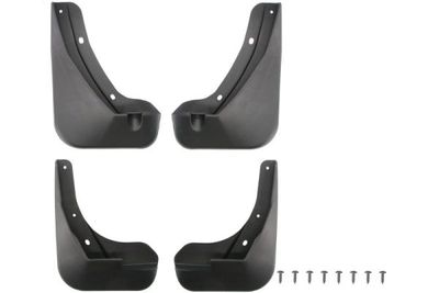 Spatlap Achter/Voor Links/Rechts (set 4 stuks.) past: VW T-ROC 07.17-03.22