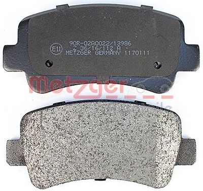 SET PLACUTE FRANA FRANA DISC METZGER AUTOTEILE 1170111 3