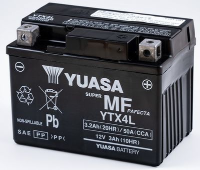 Стартерная аккумуляторная батарея BTS Turbo B100248 для YAMAHA JOG