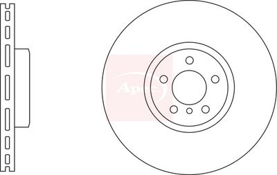 APEC Brake Disc DSK3232