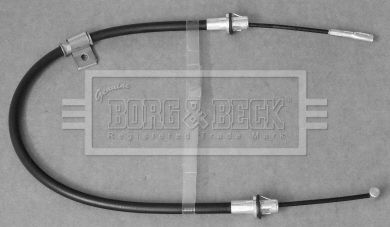 Тросик, cтояночный тормоз BORG & BECK BKB3468 для JEEP GRAND CHEROKEE