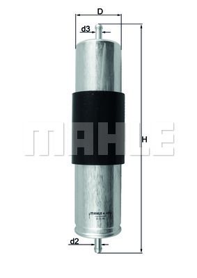 KNECHT KL 473 Топливный фильтр  для BMW X5 (Бмв X5)