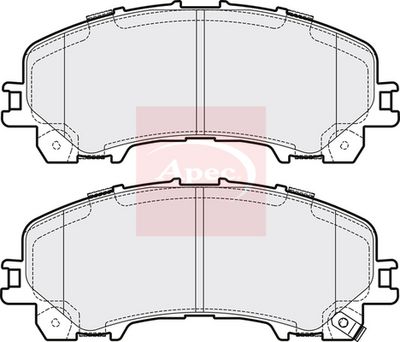 APEC Brake Pad Set, disc brake PAD2132
