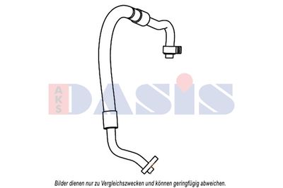 Трубопровод низкого давления, кондиционер AKS DASIS 885854N для FORD C-MAX