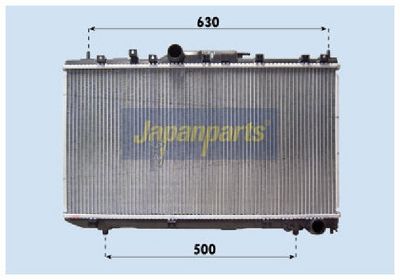 JAPANPARTS Radiatorius, variklio aušinimas
