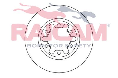 RAICAM RD00413 Тормозные диски  для MAZDA BT-50 Пикап (CD, UN) 2.5 MRZ-CD