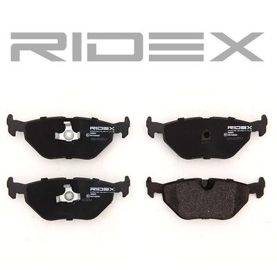 комплект спирачно феродо, дискови спирачки RIDEX 402B0013
