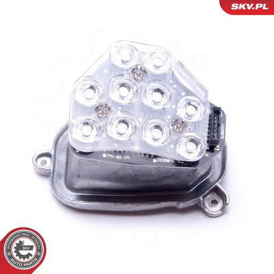 Valdymo blokas, žibintai