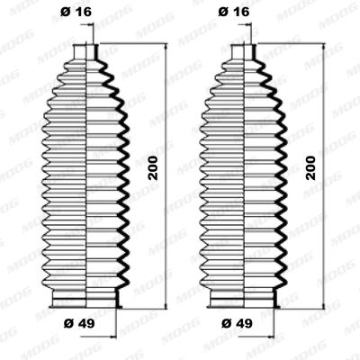 ANSAMBLU BURDUF DIRECTIE MOOG K150127 1