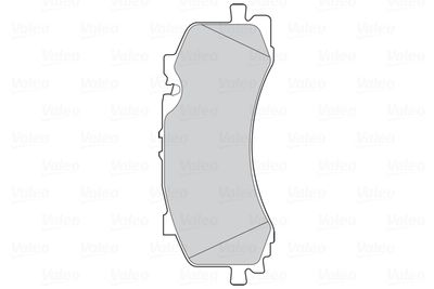 Brake Pad Set, disc brake 302316