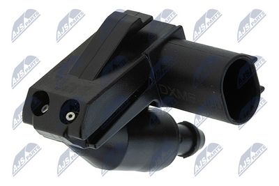 Plovimo skysčio purkštukas, priekinis langas