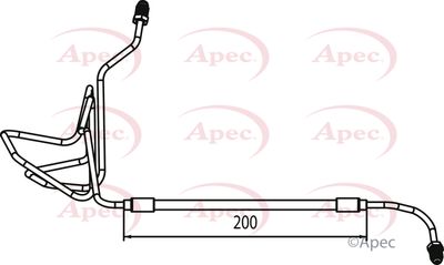 APEC Brake Hose HOS4064