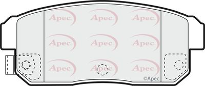 Brake Pad Set APEC PAD1369