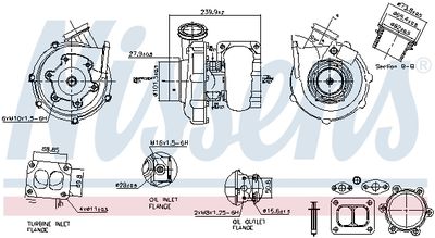 Turboaggregat NISSENS 93390