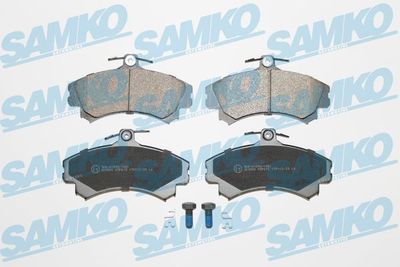 Комплект тормозных колодок, дисковый тормоз SAMKO 5SP615 для PROTON IMPIAN