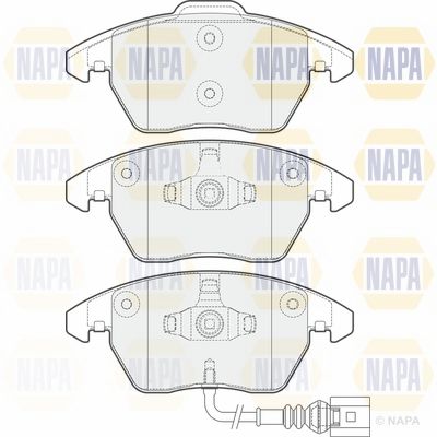 Brake Pad Set NAPA NBP1590