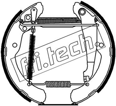 Комплект тормозных колодок fri.tech. 16504 для VW CC