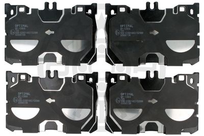 Zestaw klocków hamulcowych, hamulce tarczowe OPTIMAL BP-12864