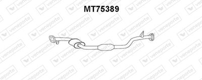 Предглушитель выхлопных газов VENEPORTE MT75389 для MITSUBISHI SPACE