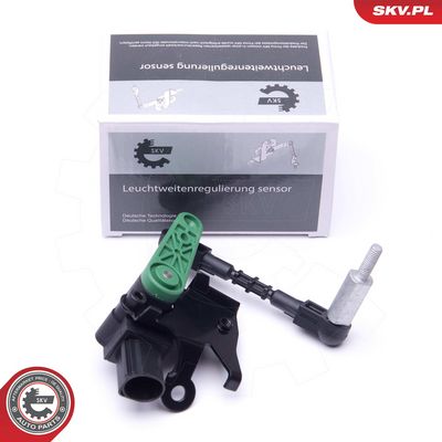 Jutiklis, žibintų diapazono reguliavimas