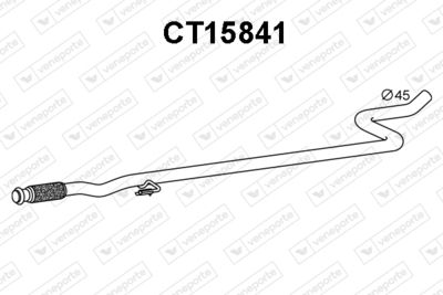 ABGASROHR VENEPORTE CT15841