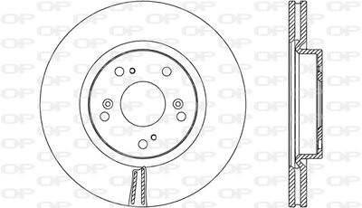 OPEN PARTS BDA2686.20 Тормозные диски  для HONDA CIVIC (Хонда Цивик)