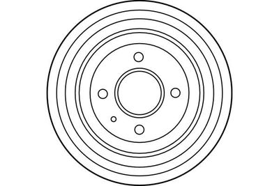 BREMSTROMMEL TRW DB4065 1